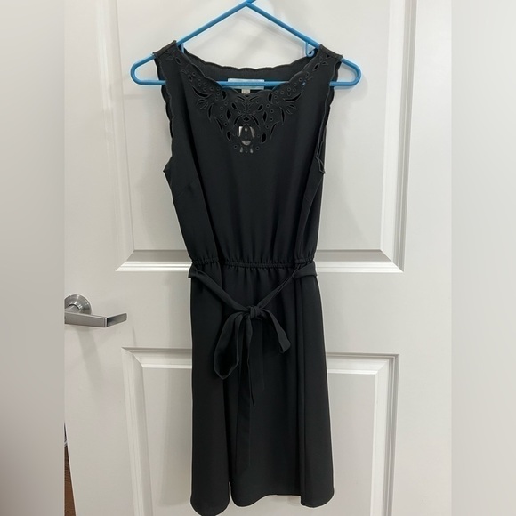 LOFT Tie Waist Dress (Size 4) - Picture 1 of 5